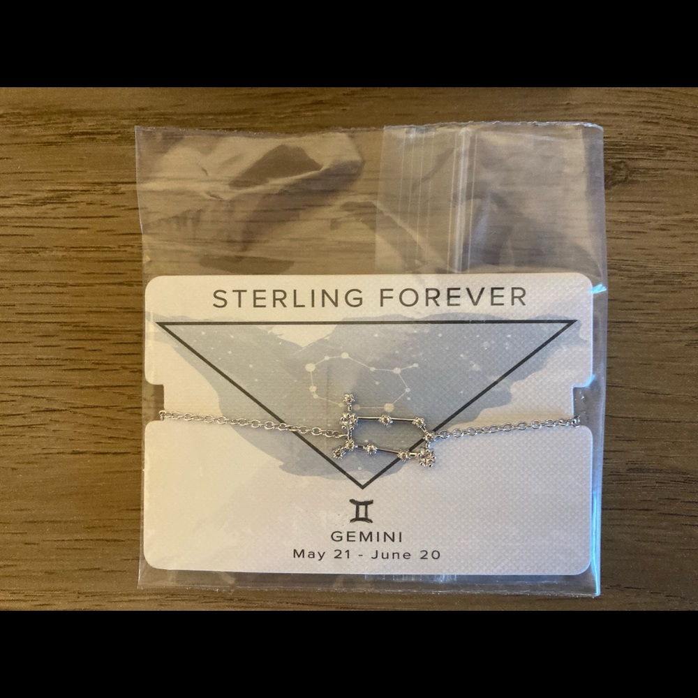 Sterling Forever Gemini Constellation Bracelet